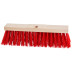 Balai à poils Elaston rouge pour saletés importantes et humides