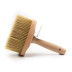 Brosse pour façades extrêmement robuste avec poignée en bois et embout en laiton