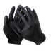 Gants en Nitril noir, sans poudre à utilisation unique