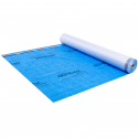 Membrane de toiture ouverte à la diffusion avec 170 g/m² et double bande autocollante