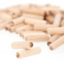 Chevilles en bois de hêtre chanfreinées des deux côtés